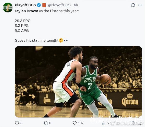 连续五场30+步入巅峰！布朗罚球14中7遭逆转 五年2.85亿还贵吗？